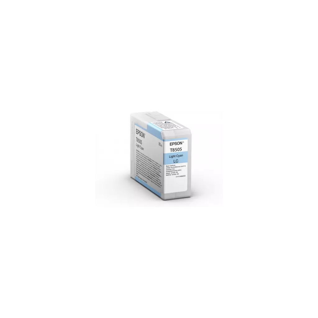 Obrázek produktu Epson Singlepack Photo Light Cyan T850500 UltraChrome HD ink 80ml