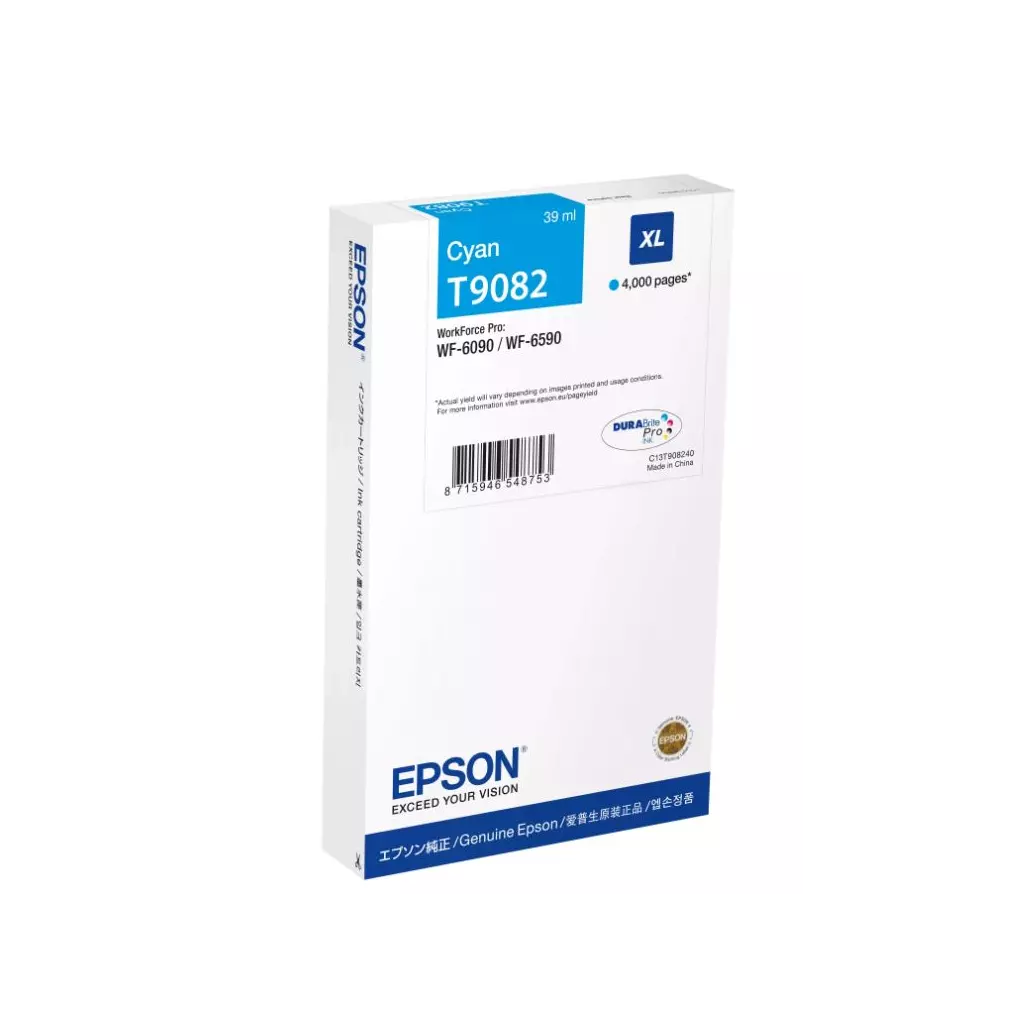 Obrázek produktu Epson WF-6xxx Ink Cartridge Cyan XL