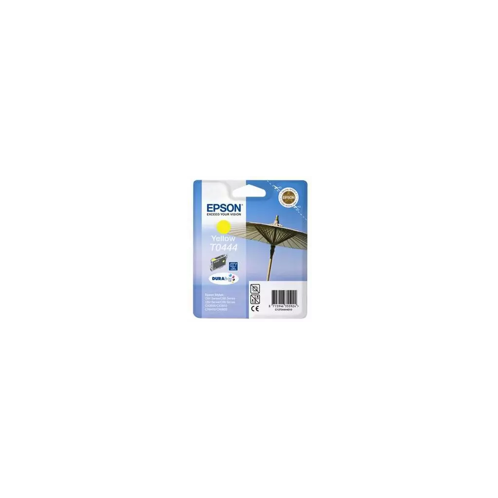 Obrázek produktu EPSON yellow C64/C66/C84/C86/CX3650/CX6400 HiCap T0444 DURABrite