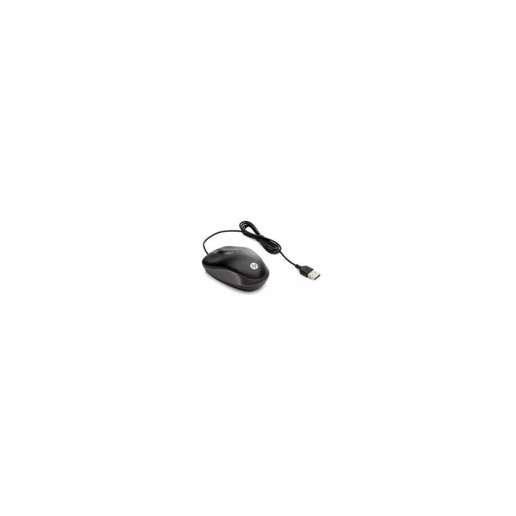 Obrázek produktu HP Travel Mouse/Cestovní/Optická/1 000 DPI/Drátová USB/Černá
