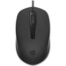 obrázek produktu HP 150 Mouse/Kancelářská/Optická/1 600 DPI/Drátová USB/Černá