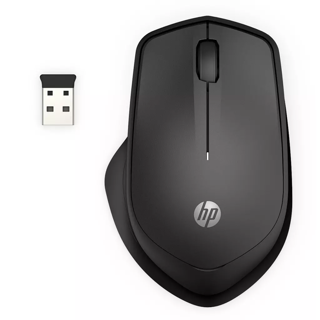 Obrázek produktu HP 285 Silent Wireless Mouse/Kancelářská/Optická/Pro praváky/1 200 DPI/Bezdrátová USB/Černá
