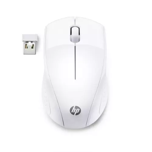obrázek produktu HP 220/Ergonomická/Optická/1 600 DPI/Bezdrátová USB/Bílá