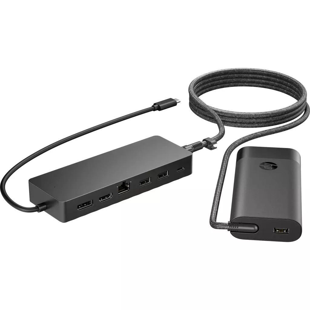 Obrázek produktu HP Univ. USB-C Hub and Laptop Charger Combo-EURO
