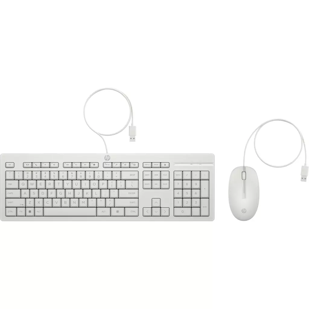 Obrázek produktu HP 225 Kabelová myš a klávesnice Cashmere White