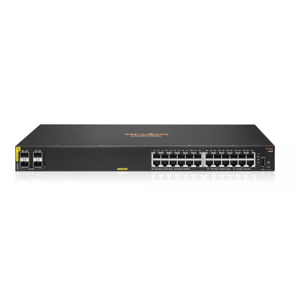 Obrázek produktu Aruba 6000 24G CL4 4SFP Swch
