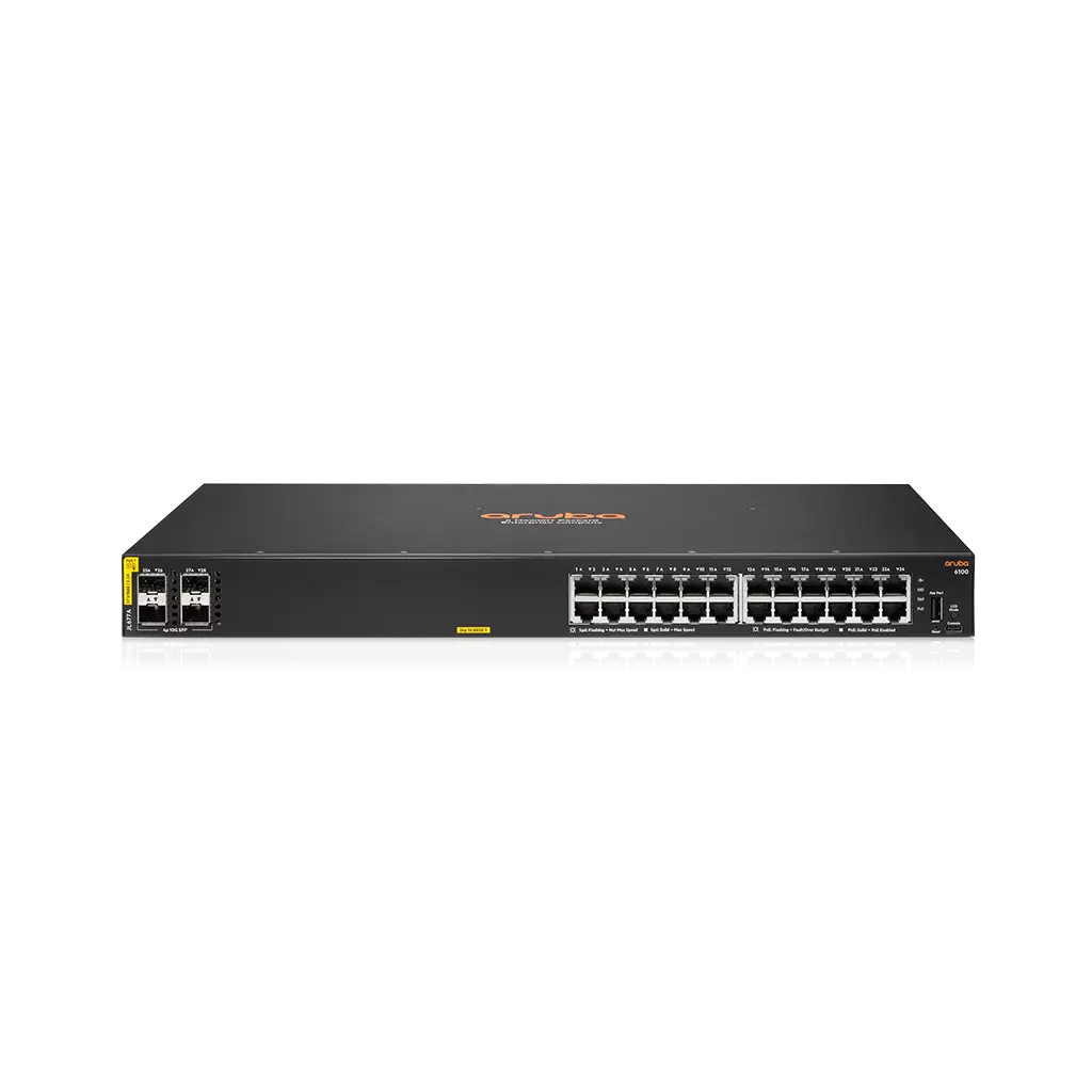 Obrázek produktu Aruba 6100 24G CL4 4SFP+ Switch