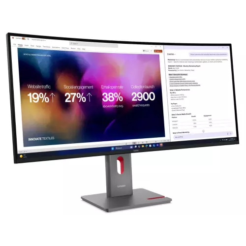 obrázek produktu Lenovo ThinkVision/P40WD-40/39,7"/IPS/wUHD/120Hz/4ms/Černá/3R