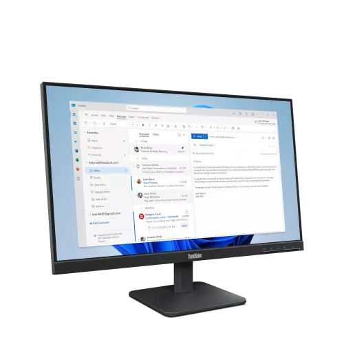 obrázek produktu Lenovo ThinkVision/S24e-4e/23,8"/IPS/FHD/100Hz/4ms/Černá/3R