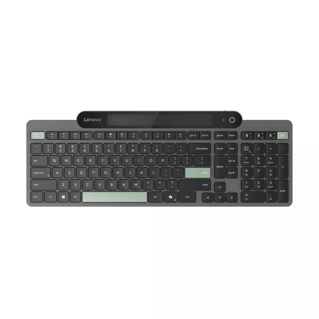 Obrázek produktu Lenovo Self-Charging Bluetooth Keyboard-Czech/Bezdrátové Bluetooth/CZ/Černá