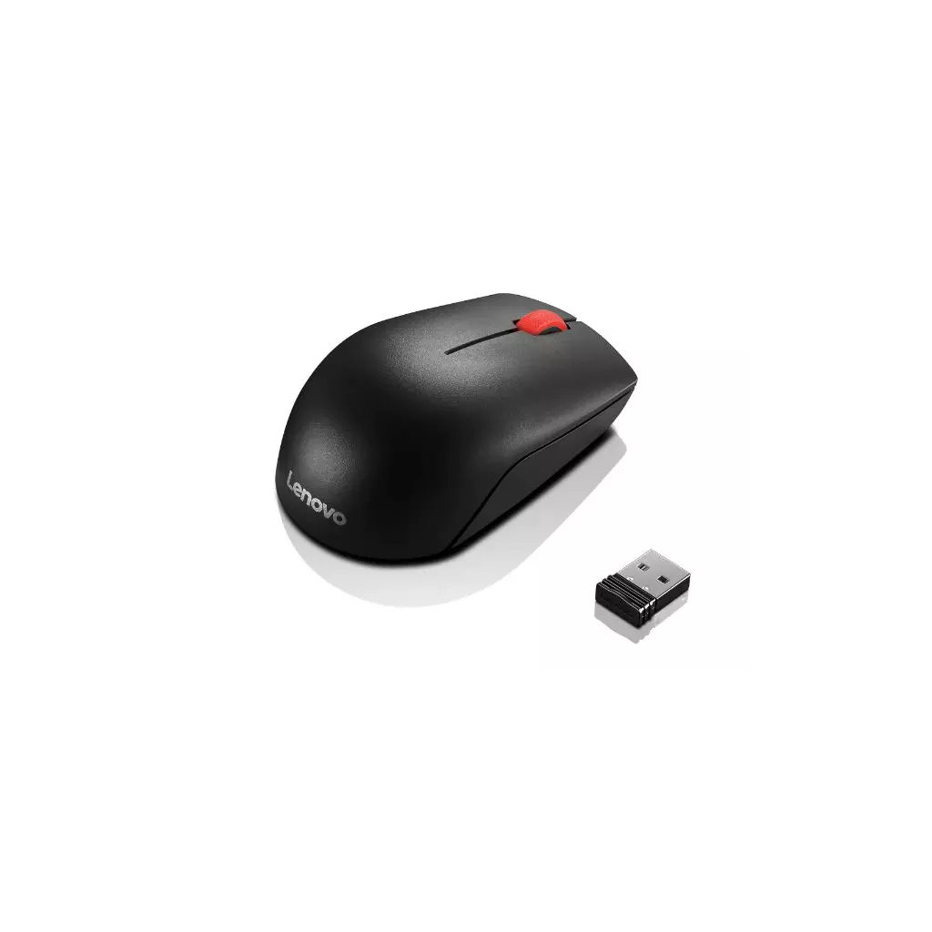 Obrázek produktu Lenovo Essential/Cestovní/Optická/1 000 DPI/Bezdrátová USB/Černá