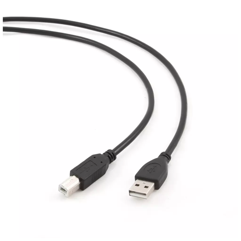 Obrázek produktu USB kabel typu AB, délka 1,8m HQ černý