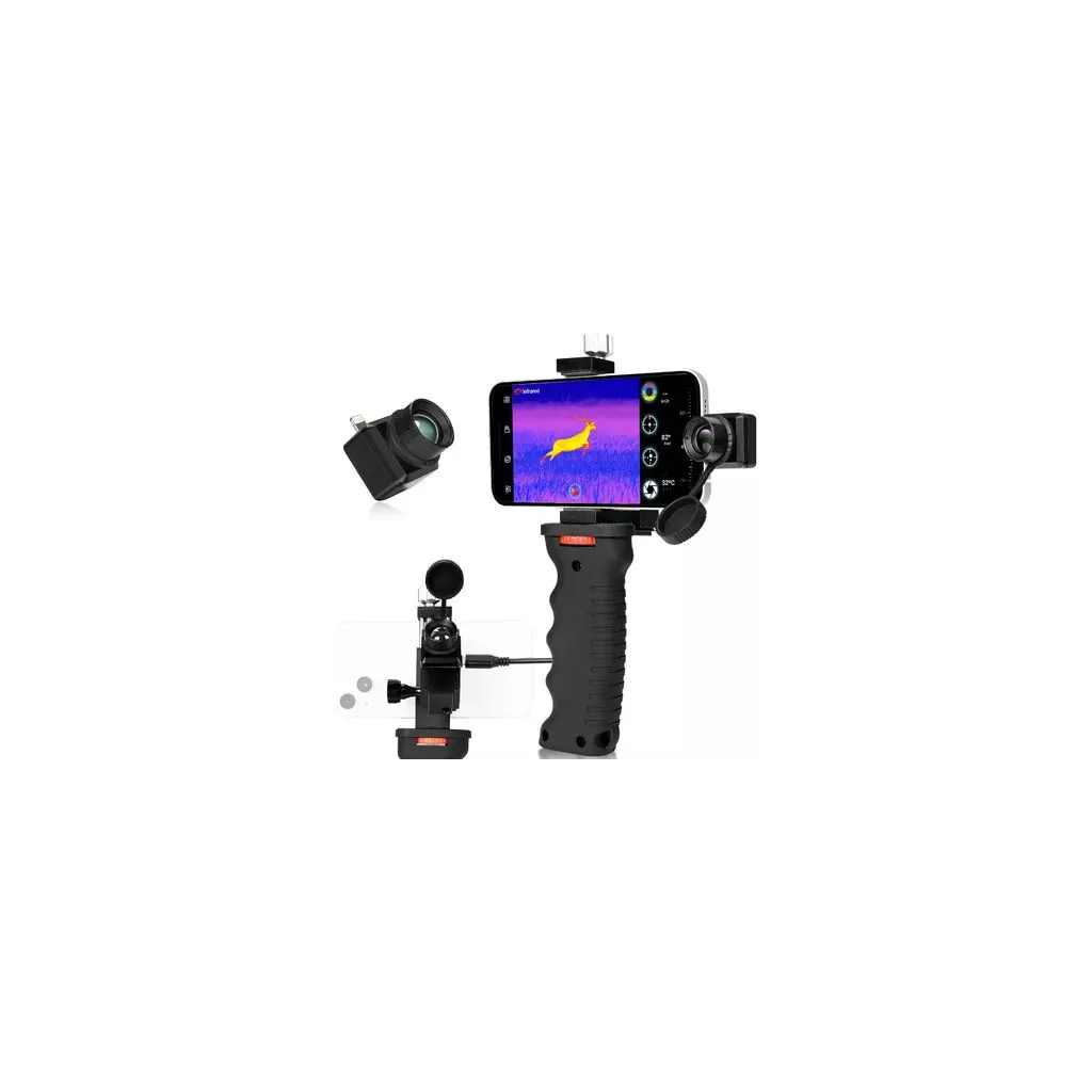 Obrázek produktu Xinfrared T2 Pro termovizní monokulár a termokamera na mobil 2v1, s držákem TACTICAL, iOS