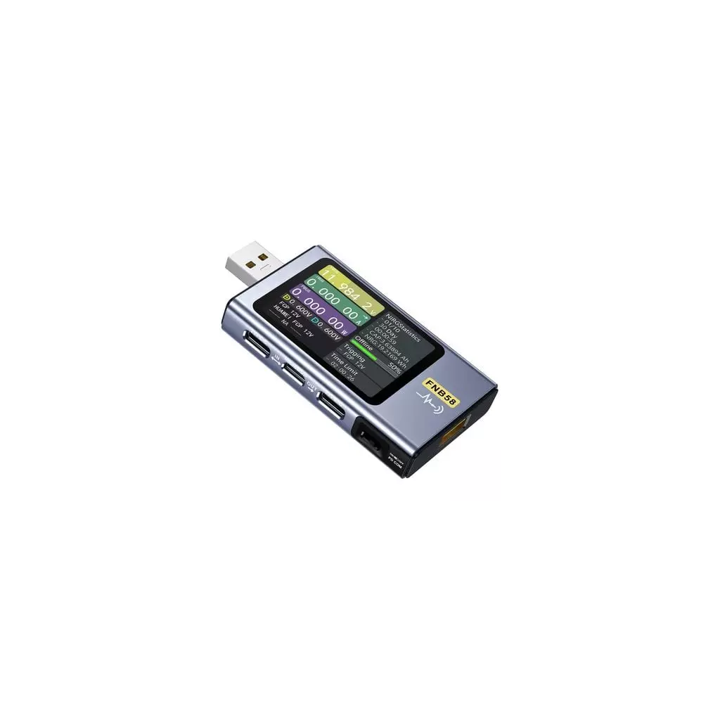 Obrázek produktu FNIRSI FNB58 Bluetooth USB multimetr, USB tester s detekcí nabíjecích protokolů