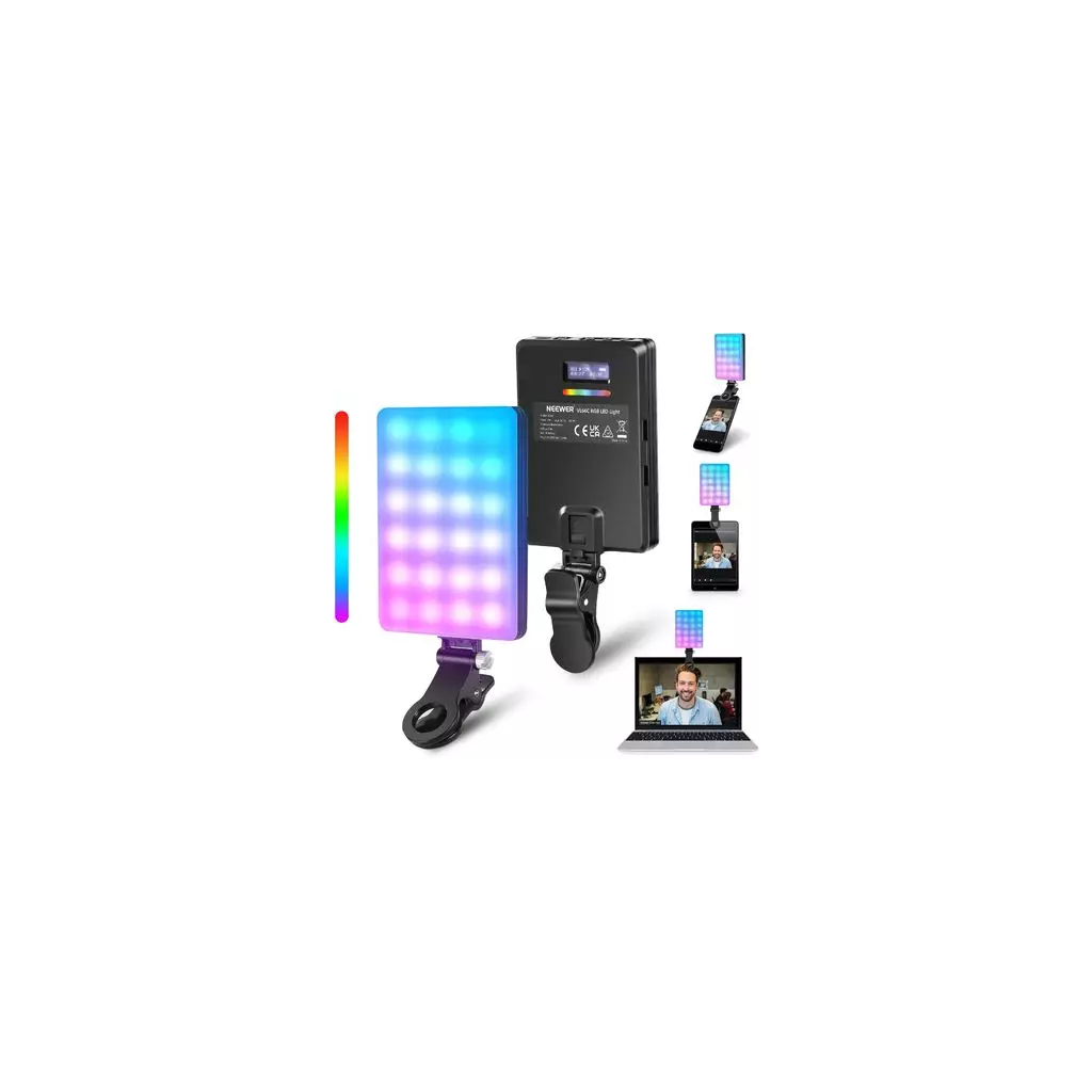 Obrázek produktu Neewer VL66C trvalé mini fotosvětlo, 60 ultra-jasných RGB LED, 4W