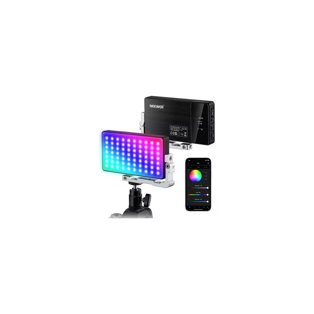 Obrázek produktu Neewer SL90 PRO trvalé fotosvětlo, 80 BI-Color LED, 70x RGB LED, 12W