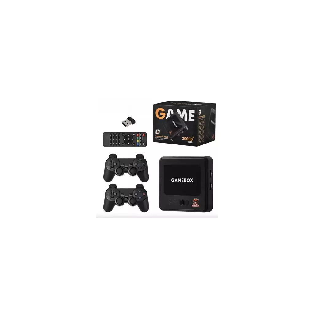Obrázek produktu GAMEBOX G10, podpora 55 000 her, dva ovladače, 256GB, černá