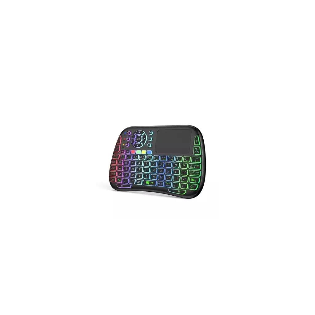 Obrázek produktu Mobilly M9, mini klávesnice pro TV a další zařízení, bluetooth i 2.4Ghz, černá