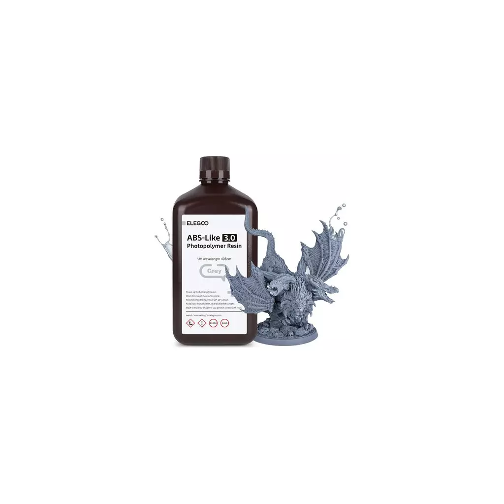 Obrázek produktu ELEGOO ABS-like Resin V3.0 2KG, Grey