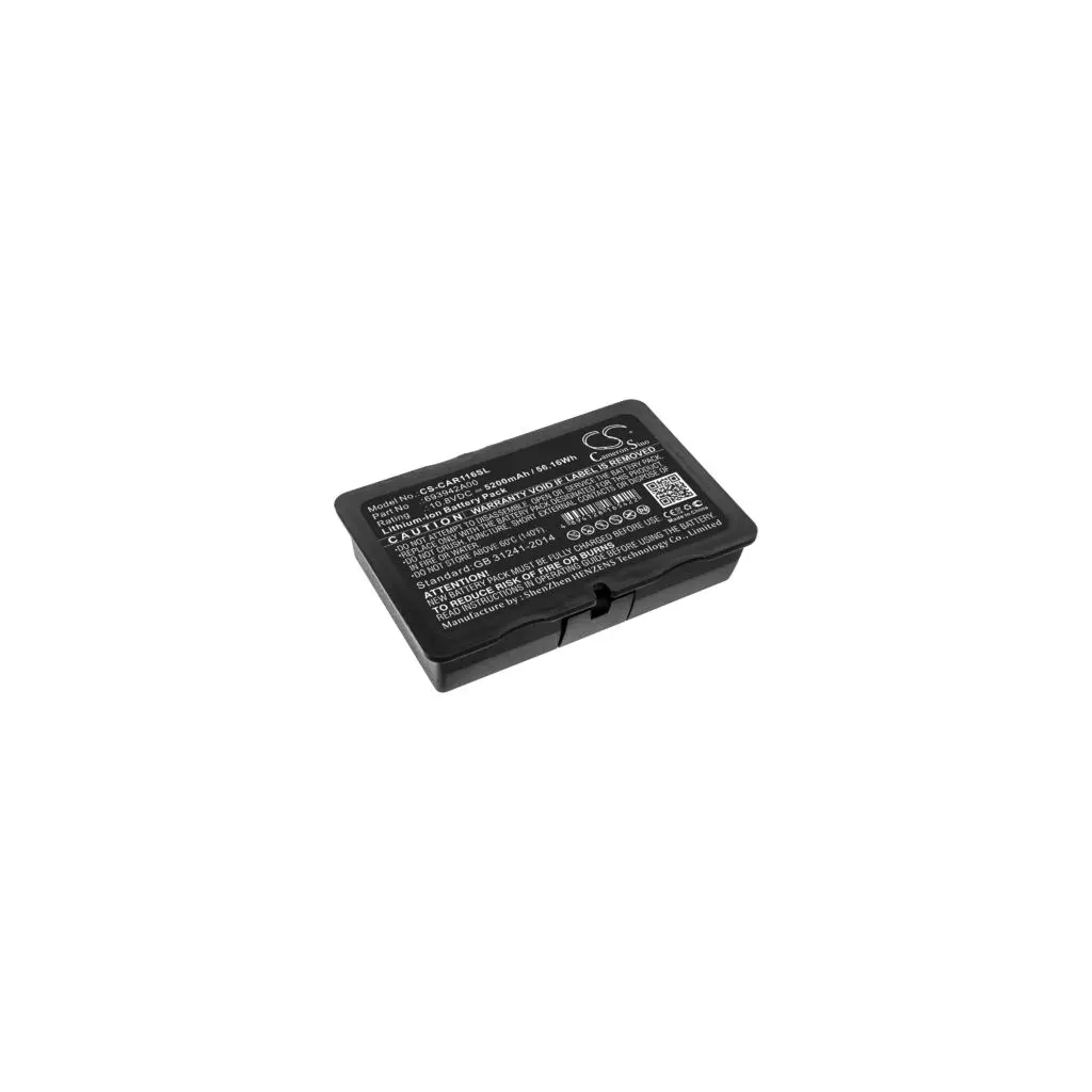 Obrázek produktu Baterie pro Chauvin Arnoux C.a 6116n, C.a 6117, 5200 mAh, Li-Ion
