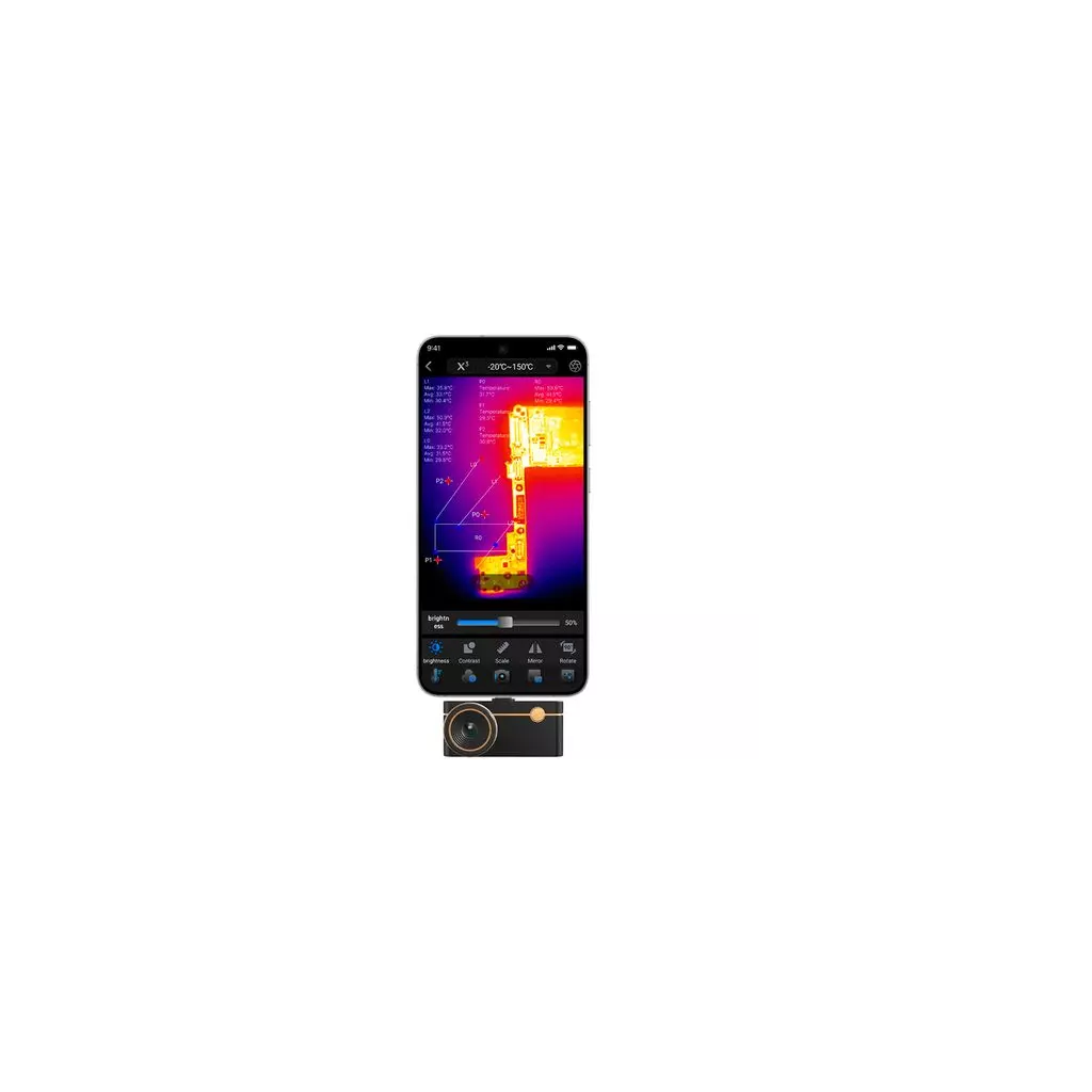 Obrázek produktu Thermal Master P3 termokamera a termovize na mobil, IR 512x384, USB-C