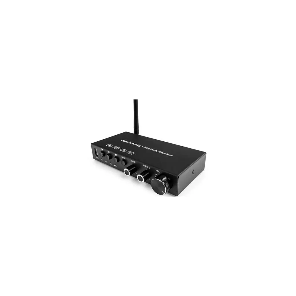 Obrázek produktu Převodník DAC se zesilovačem na sluchátka Spacetronik SP-HDC13, bluetooth, USB