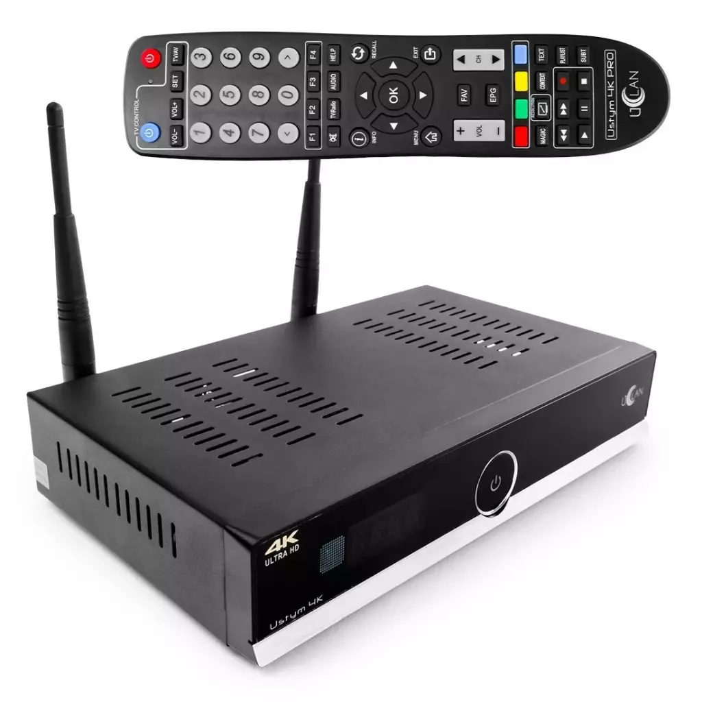 Obrázek produktu uClan Ustym 4K PRO TWIN 2x DVB-S2X , Enigma 2