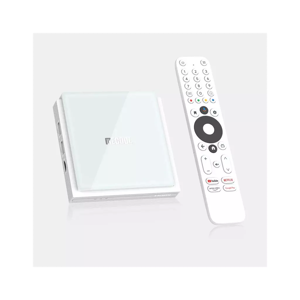 Obrázek produktu MECOOL KM2 PLUS Deluxe - Android TV 11.0 MMC, Netflix 4K, Dolby Atmos + Vision, 4+32 GB