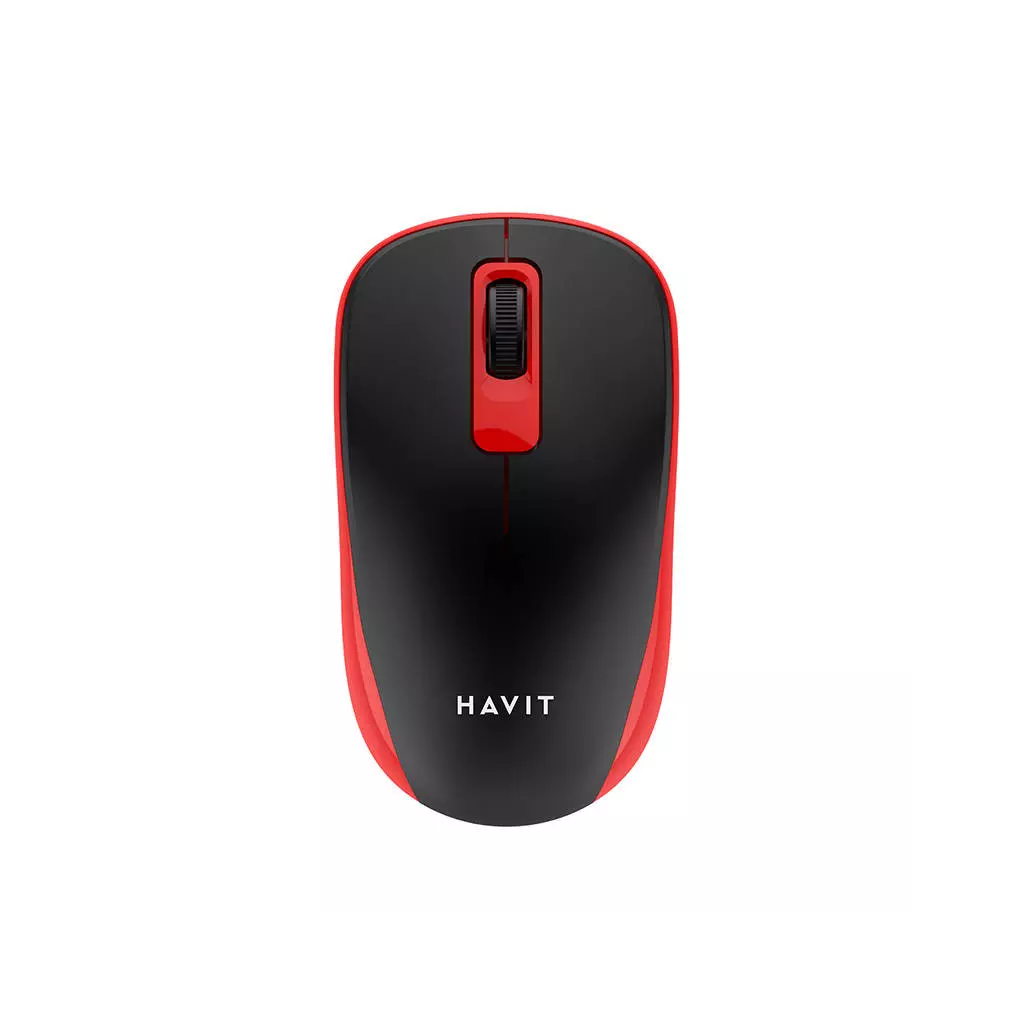 Obrázek produktu Univerzální bezdrátová myš Havit MS626GT (černá a červená)