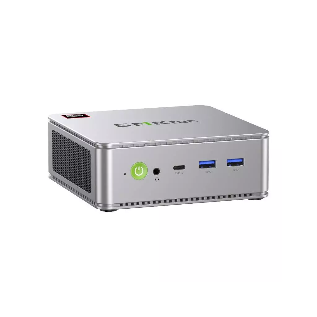 Obrázek produktu MINI PC GMKtec K8 AMD Ryzen 7 8845HS 32GB RAM + 1TB SSD Stříbrný