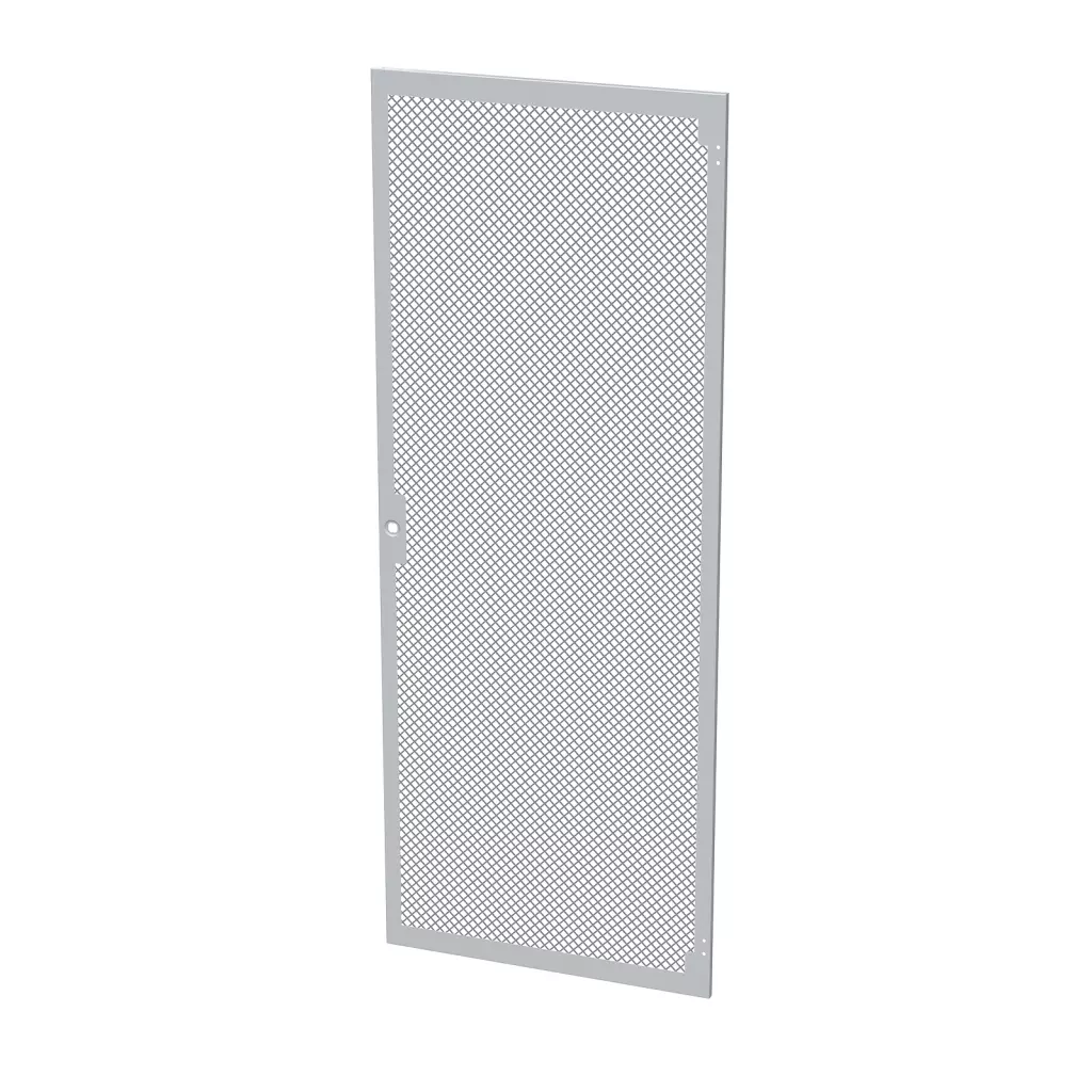 Obrázek produktu Solarix Dveře plechové s perforací LC-50, 42U, šířky 800, RAL7035, 1b zámek