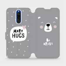 obrázek produktu Flipové pouzdro na mobil Xiaomi Redmi 8 - MH06P Be brave - more hugs