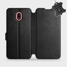 obrázek produktu Luxusní flip pouzdro na mobil Xiaomi Redmi 8a - Černé - kožené - L_BLS Black Leather