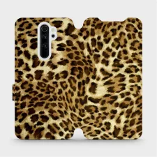 obrázek produktu Flipové pouzdro na mobil Xiaomi Redmi Note 8 Pro - VA33P Leopardí vzor