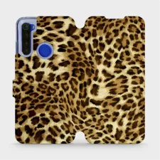 obrázek produktu Flipové pouzdro na mobil Xiaomi Redmi Note 8T - VA33P Leopardí vzor