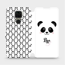 obrázek produktu Flipové pouzdro na mobil Xiaomi Redmi Note 9 - M030P Panda Amálka