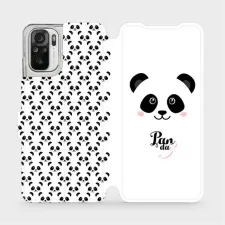 obrázek produktu Flipové pouzdro na mobil Xiaomi Redmi Note 10 - M030P Panda Amálka