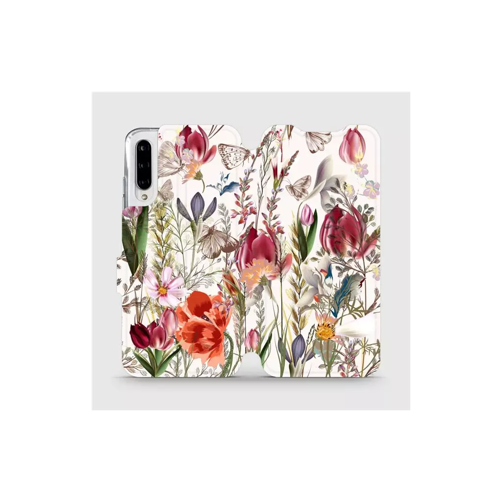 Obrázek produktu Flipové pouzdro na mobil Xiaomi Mi A3 - MP01S Rozkvetlá louka