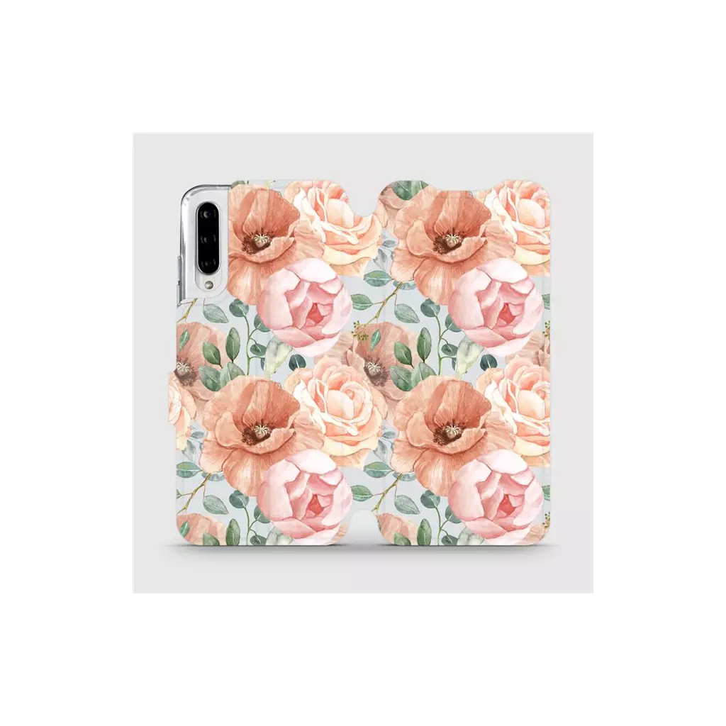Obrázek produktu Flipové pouzdro na mobil Xiaomi Mi A3 - MP02S Pastelové květy