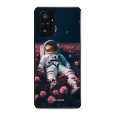 obrázek produktu Prémiový lesklý kryt Glossy na mobil Xiaomi Redmi Note 10 Pro - G002G Astronaut v růžích