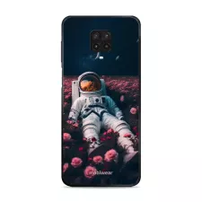 obrázek produktu Prémiový lesklý kryt Glossy na mobil Xiaomi Redmi Note 9 Pro / Note 9S - G002G Astronaut v růžích