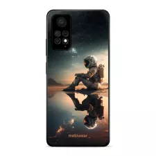 obrázek produktu Prémiový lesklý kryt Glossy na mobil Xiaomi Redmi Note 11 Pro - G003G Astronaut na samotce