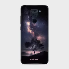 obrázek produktu Prémiový lesklý kryt Glossy na mobil Xiaomi Redmi Note 9 - G005G Strom s galaxií