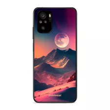 obrázek produktu Prémiový lesklý kryt Glossy na mobil Xiaomi Redmi Note 10 - G008G Pahorky s měsícem