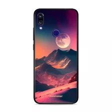 obrázek produktu Prémiový lesklý kryt Glossy na mobil Xiaomi Redmi Note 7 - G008G Pahorky s měsícem