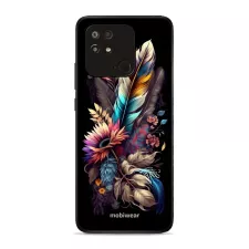 obrázek produktu Prémiový lesklý kryt Glossy na mobil Xiaomi Redmi 10C - G011G Kytice s pírkem