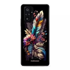 obrázek produktu Prémiový lesklý kryt Glossy na mobil Xiaomi Redmi Note 10 Pro - G011G Kytice s pírkem