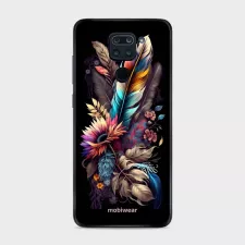 obrázek produktu Prémiový lesklý kryt Glossy na mobil Xiaomi Redmi Note 9 - G011G Kytice s pírkem