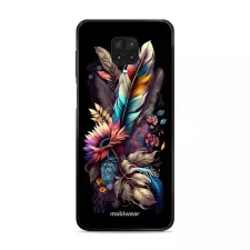 obrázek produktu Prémiový lesklý kryt Glossy na mobil Xiaomi Redmi Note 9 Pro / Note 9S - G011G Kytice s pírkem