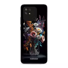 obrázek produktu Prémiový lesklý kryt Glossy na mobil Xiaomi Redmi 10C - G012G Kytice ve sklenici